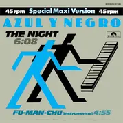 12inch Vinyl Single - Azul Y Negro - The Night