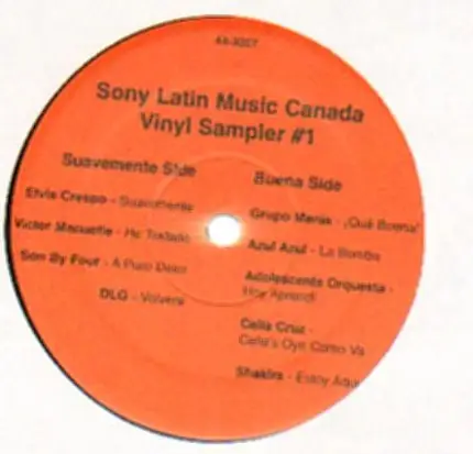 Azul Azul, Celia Cruz, Shakira... - Sony Latin Music Canada - Vinyl Sampler #1