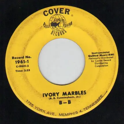 B.B. Cunningham, Jr. - Ivory Marbles / Sea Fever