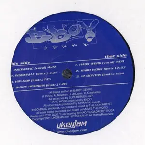 B-Boy Genre - Hard Work