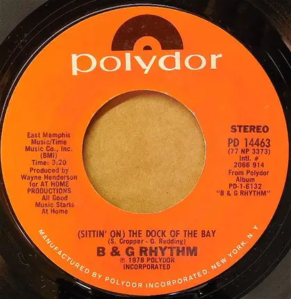 B & G Rhythm - (Sittin On) The Dock Of The Bay
