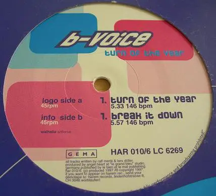 B-Voice - Turn Of The Year