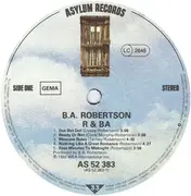 LP - B. A. Robertson - R&ba