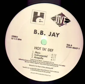 B.B. Jay - I Told You So / Hot Ta' Def