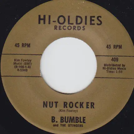 B. Bumble & The Stingers - Nut Rocker / Nautilus