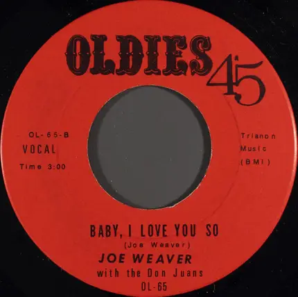 B. Bumble & The Stingers / Joe Weaver With The Don Juans - Nut Rocker / Baby, I Love You So