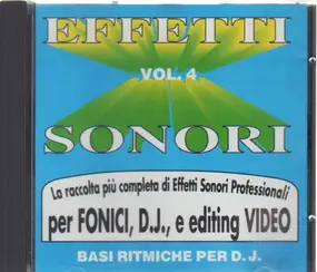 Various Artists - Effetti Sonori Vol. 4 - Basi Ritmiche Per D.J.