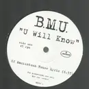 12inch Vinyl Single - B.M.U. - U Will Know