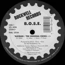 12inch Vinyl Single - B.O.S.E. - Batman  / The Original Swing