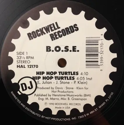 B.O.S.E. - Hip Hop Turtles