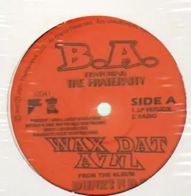 B.A. - Wax Dat Azz