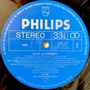 LP - B.A.R. With 40's Animals Band - B.A.R. De Swingin'