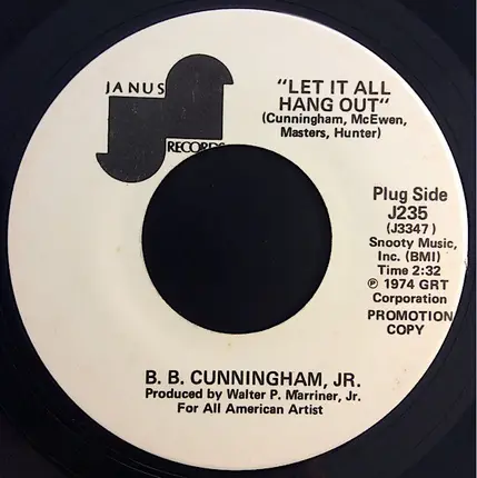B.B. Cunningham - Let It All Hang Out