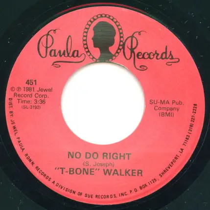 B.B. King , T-Bone Walker - Recession Blues/No Do Right