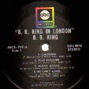 LP - B.B. King - In London