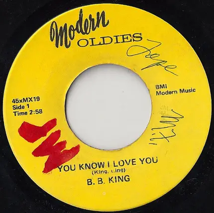 B.B. King - You Know I Love You
