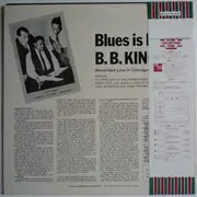 LP - B.B. King - Blues Is King - Insert