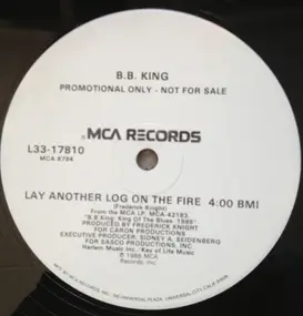 B.B King - Lay Another Log On The Fire