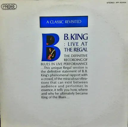 B.B. King - Live at the Regal