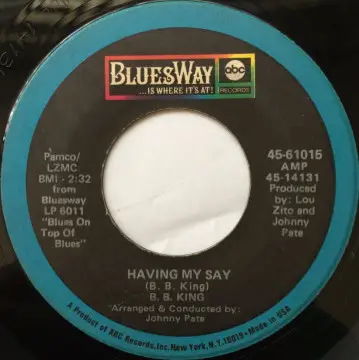 B.B. King - Paying the Cost to Be the Boss