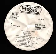 LP - B.B. King - The Best Artist Series - Promo, Insert