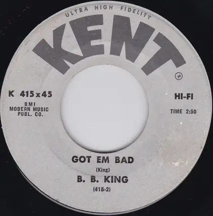 B.B. King - The Worst Thing In My Life