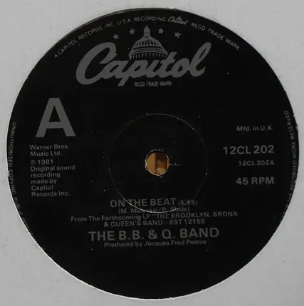 B.B. & Q. Band - On the Beat