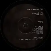 12inch Vinyl Single - B.B.E. vs. Emmanuel Top - Orion