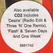 CD Single - B.B.E. - Desire