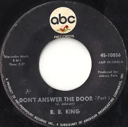 B.B. King - Don't Answer The Door