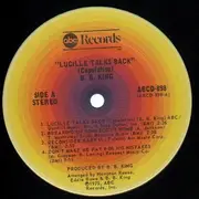 LP - B.B. King - Lucille Talks Back