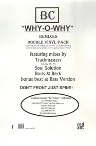 B.C. - Why-O-Why Remixes