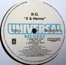 12inch Vinyl Single - B.G. - X & Henne - still sealed