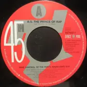 7'' - B.G. The Prince Of Rap - Take Control Of The Party