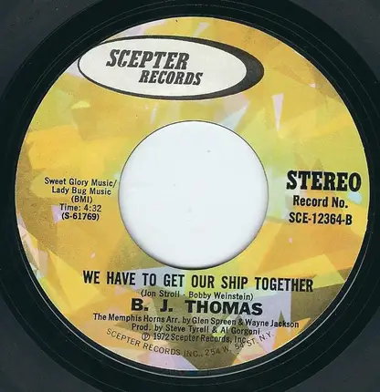 B.J. Thomas - Happier Than The Morning Sun