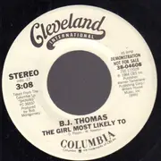 7inch Vinyl Single - B.J. Thomas - The Girl Most Likely To - Promo copy