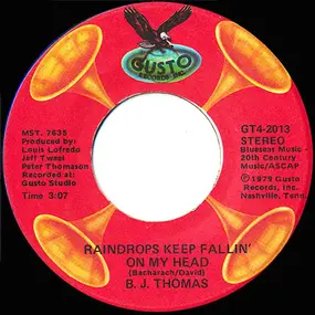 Billy Joe Thomas - Raindrops Keep Fallin' On My Head / Mighty Clouds Of Joy