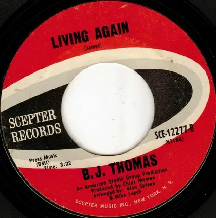 B.J. Thomas - Everybody's Out of Town