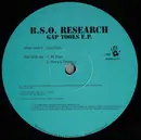 12inch Vinyl Single - B.S.O. Research - Gap Tools E.P.