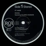 12inch Vinyl Single - B.S.O.G. Featuring Elaine Hudson - Bow Wow Wow