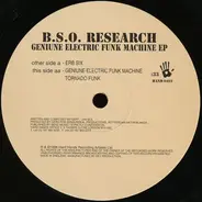 B.S.O. Research - Genuine Electric Funk Machine EP