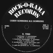LP - B.Trug - Lieber Schwierig Als Schmierig