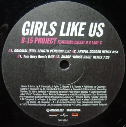 B-15 Project - Girls Like Us