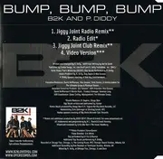 CD Single - B2K And P. Diddy - Bump, Bump, Bump - Slimcase
