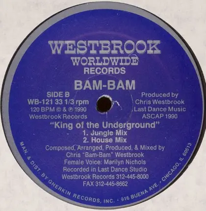 Bam Bam - King Of The Underground