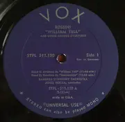 LP - Bamberger Symphoniker - William Tell And Other Famous Overatures