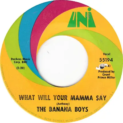 Banana Boys - Come Into My Life