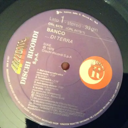 Banco Del Mutuo Soccorso - ...Di Terra