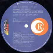 LP - Banco Del Mutuo Soccorso - Come In Un'Ultima Cena