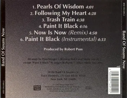 Band Of Susans - Now